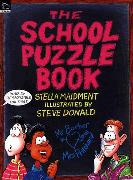 The School Puzzle Book - bookjacket