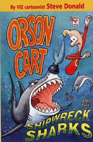 Orson Cart and the Shipwreck Sharks - bookjacket